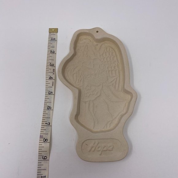 Longaberger Pottery Angel Series Cookie Mold 1994 - Picture 8 of 8
